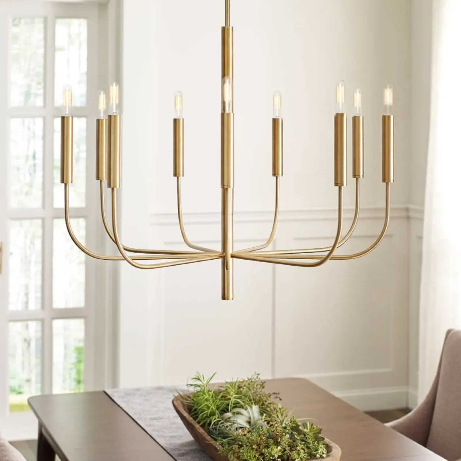 Sklep Kaja Okazały żyrandol, elegancka lampa FE-BRIANNA9-BB z serii BRIANNA* Randole Tradycyjne