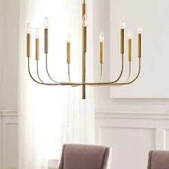 Sklep Kaja Okazały żyrandol, elegancka lampa FE-BRIANNA9-BB z serii BRIANNA* Randole Tradycyjne
