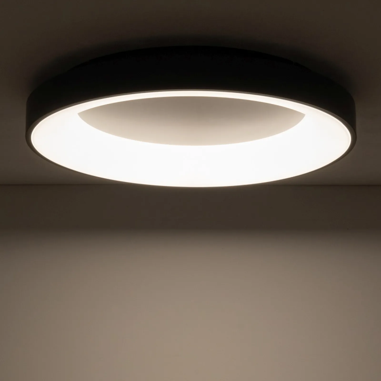 Sklep Kaja Okrągła, duża lampa plafon LED ⌀60cm 3000K 11208 NIKKI LED | Kaja* Plafony Nowoczesne|Lampy Led