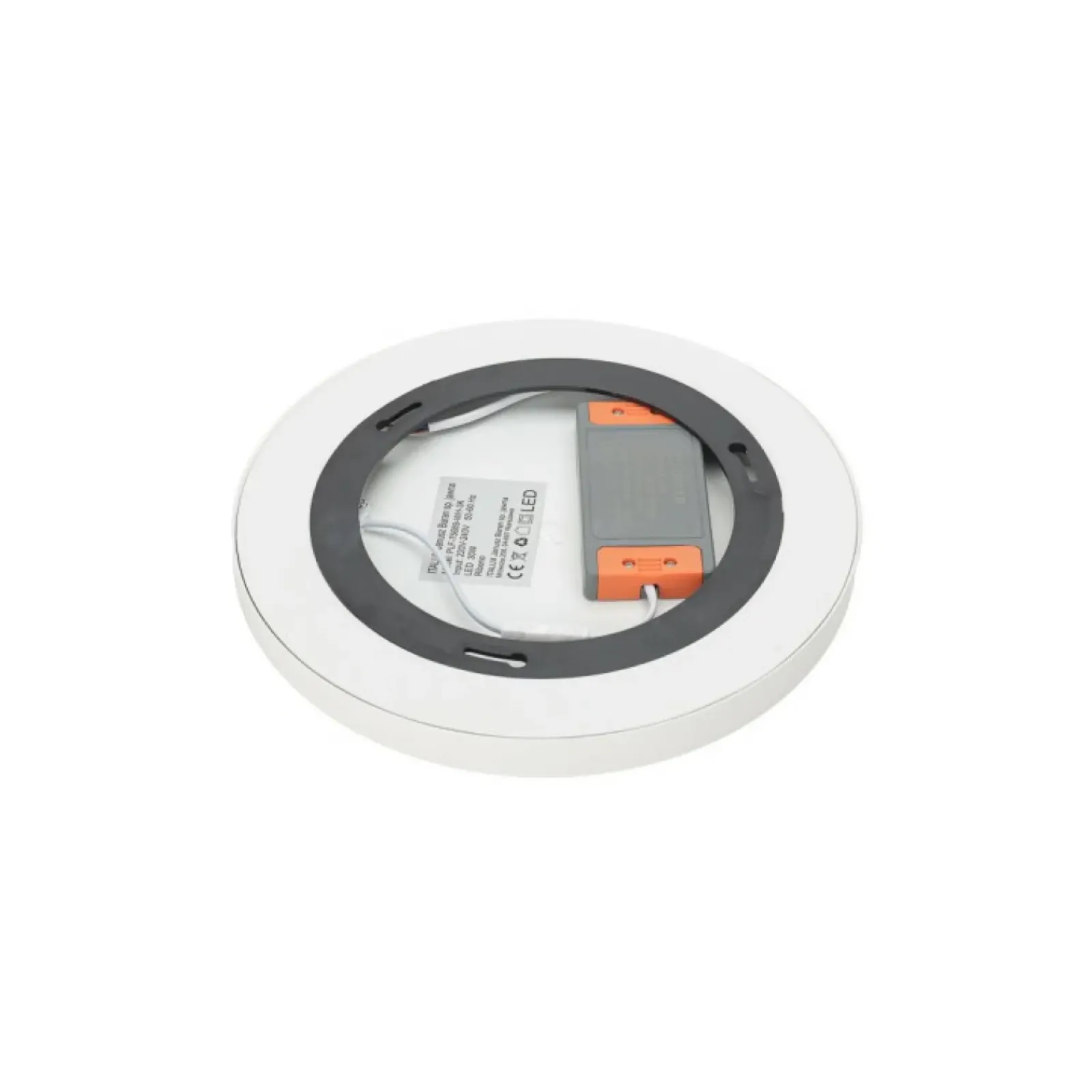 Sklep Kaja Okrągła lampa LED ⌀28cm 3000K PLF-75689-WH-3K z serii RIBERIO | Kaja* Lampy Led|Plafony Nowoczesne