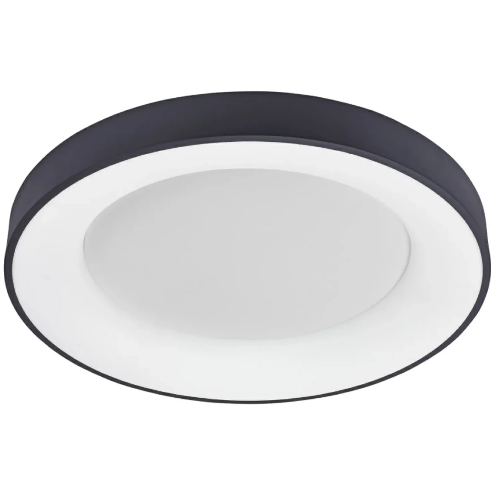 Sklep Kaja Okrągła lampa sufitowa LED ⌀60cm 5304-850RC-BK-3 GIULIA | Kaja Store