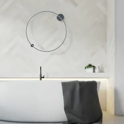 Sklep Kaja Okrągła lampa sufitowa plafon LED ⌀80cm ML8860 SATURNO | Kaja* Lampy Do Łazienki|Lampy Led