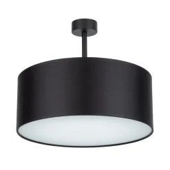Sklep Kaja Okrągła lampa sufitowa z czarnym abażurem TK 4246 RONDO | Kaja Hot