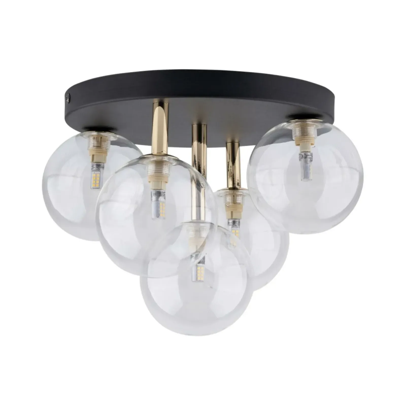 Sklep Kaja Okrągła lampa sufitowa z kulistymi kloszami TK 758 NILOS | Kaja Shop