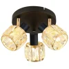 Sklep Kaja Okrągła lampa sufitowa z regulowanymi spotami 98-30214 DUBAI | Kaja Clearance
