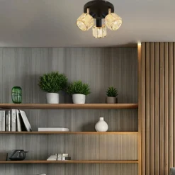 Sklep Kaja Okrągła lampa sufitowa z regulowanymi spotami 98-30214 DUBAI | Kaja Clearance