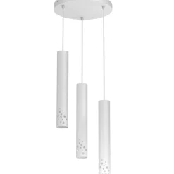 Sklep Kaja Okrągła lampa sufitowa z wiszącymi tubami LX 5728 TIBIA BUBLE | Kaja New