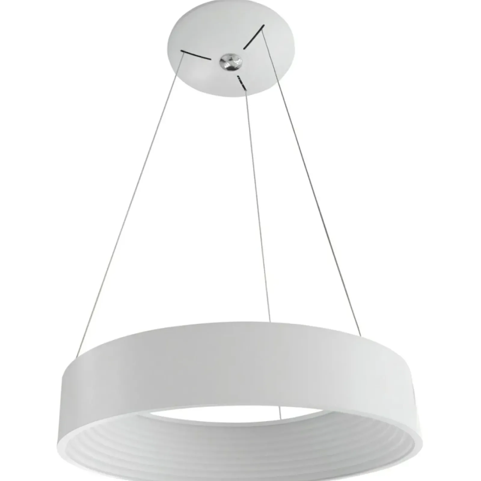 Sklep Kaja Okrągła lampa wisząca LED 45cm 3936-832RP-WH-3 MATTIA | Kaja Discount