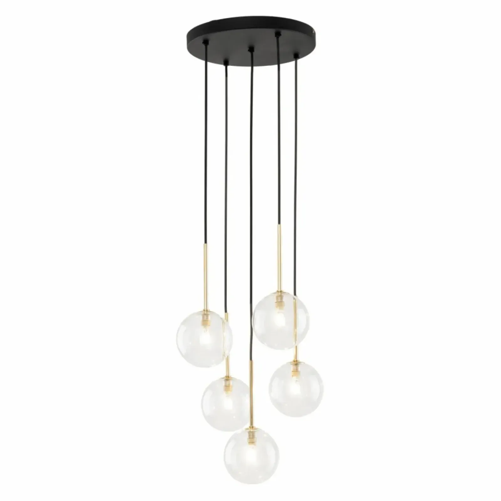 Sklep Kaja Okrągła lampa wisząca z kulistymi kloszami TK 5943 NILOS | Kaja Shop