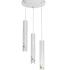 Sklep Kaja Okrągła lampa z biało-złotymi tubami LX 4182 ALTRO BUBLE | Kaja Online