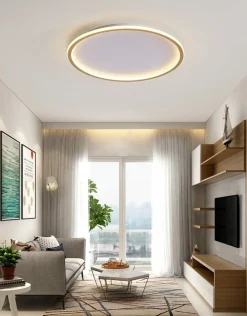 Sklep Kaja Okrągła, ledowa lampa sufitowa ABR-PLO-36W-60CM-CCT CERCHIO | Kaja* Lampy Led|Plafony Nowoczesne