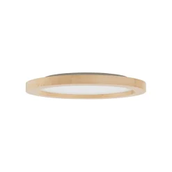 Sklep Kaja Okrągła, ledowa lampa sufitowa z drewna TK 18004 AQUA WOOD BUK | Kaja* Lampy Do Łazienki|Plafony Klasyczne