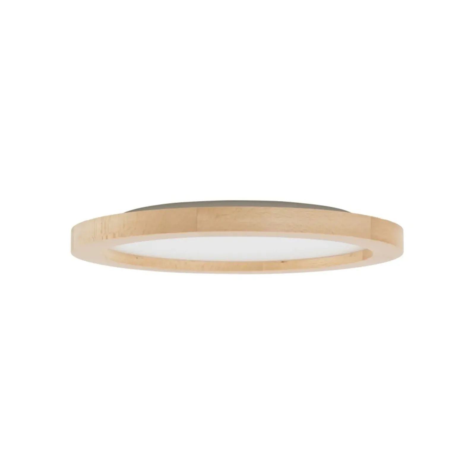 Sklep Kaja Okrągła, ledowa lampa sufitowa z drewna TK 18004 AQUA WOOD BUK | Kaja* Lampy Do Łazienki|Plafony Klasyczne