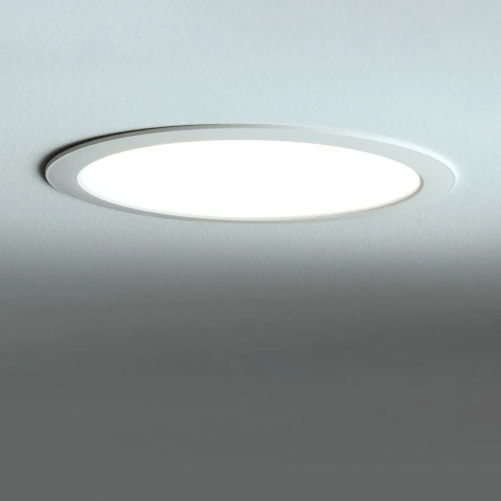Sklep Kaja Okrągła ledowa lampa wpustowa ⌀19,5cm 4000K 10543 MYKONOS LED | Kaja* Lampy Led|Oprawy Podtynkowe