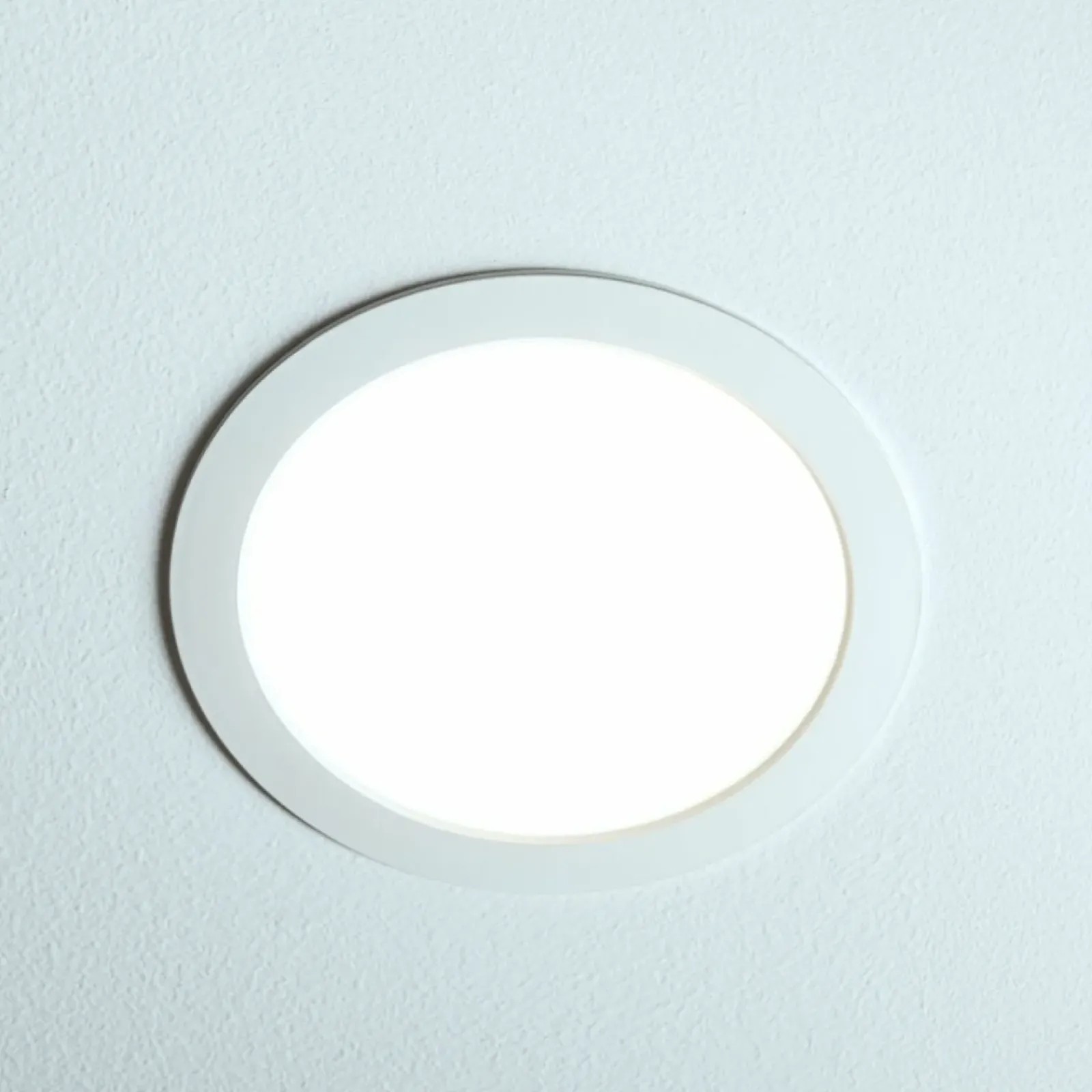 Sklep Kaja Okrągła ledowa lampa wpustowa ⌀19,5cm 4000K 10543 MYKONOS LED | Kaja* Lampy Led|Oprawy Podtynkowe