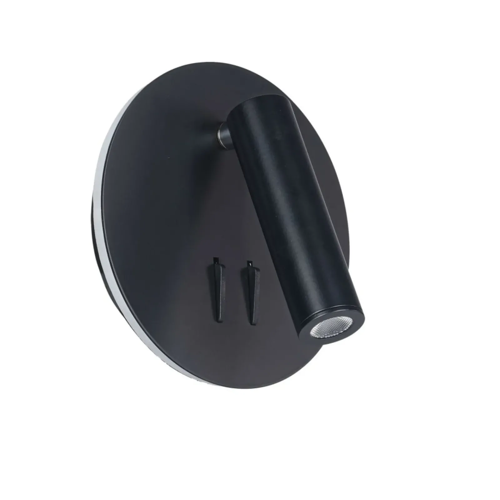 Sklep Kaja Okrągły kinkiet z włącznikiem C176-WL-01-6W-B IOS 176 | Kaja* Lampy Led