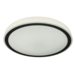 Sklep Kaja Okrągły plafon 37cm ze światłem LED 4000K LP-550/1C M 4BK – VEGAS* Plafony Klasyczne|Plafony Nowoczesne