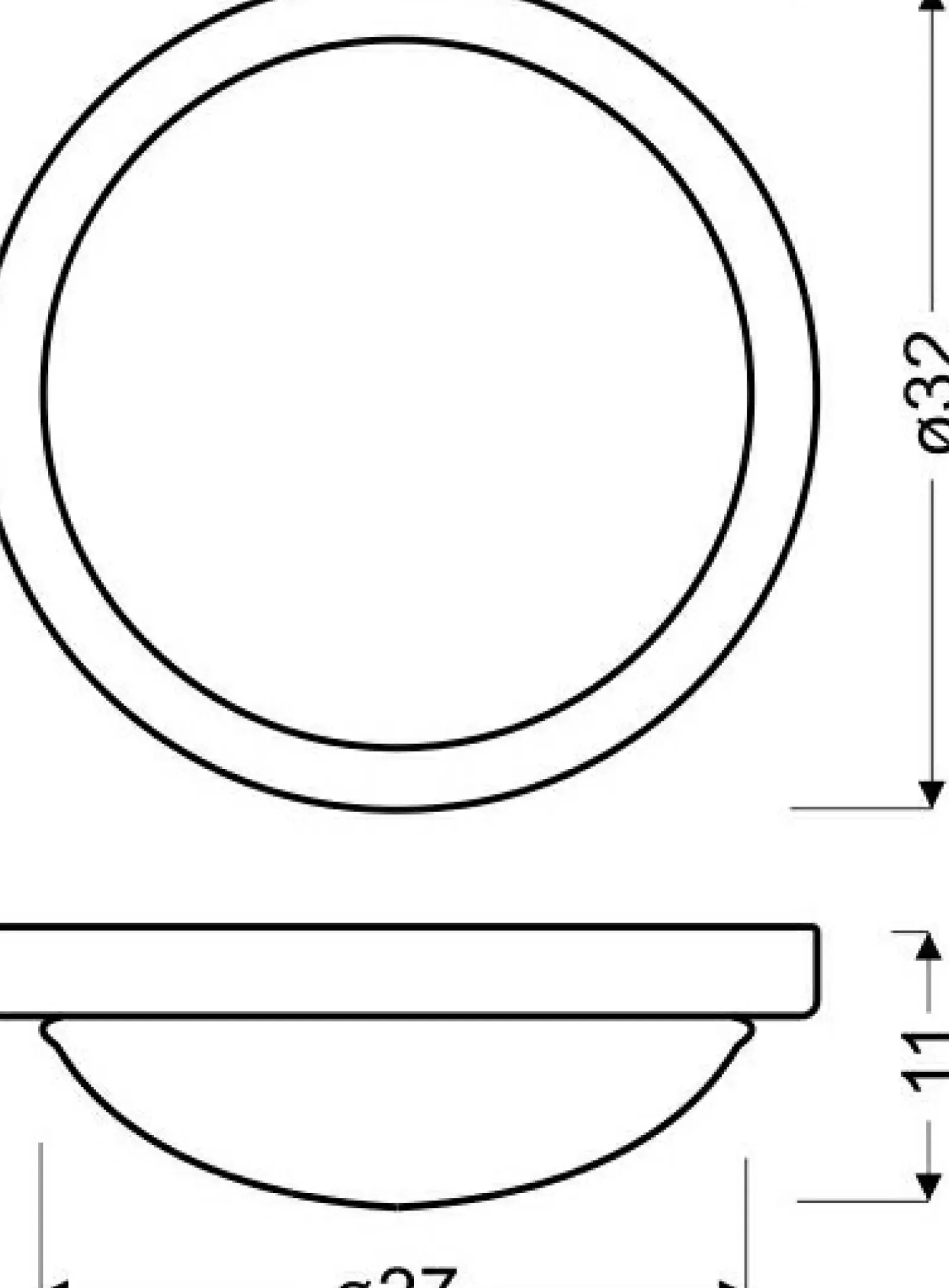 Sklep Kaja Okrągły plafon do łazienki 32cm 13-96923 RODA | Kaja Oświetlenie* Lampy Do Łazienki