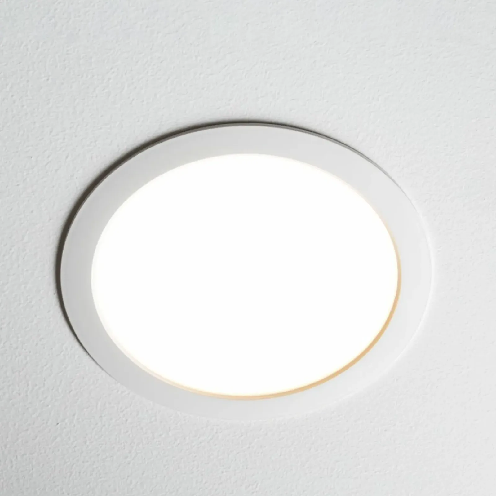 Sklep Kaja Okrągły plafon LED podtynkowy ⌀17cm 3000K 10540 MYKONOS LED | Kaja* Lampy Led|Oprawy Podtynkowe