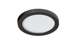 Sklep Kaja Oprawa podtynkowa łazienkowa AZ2834 - Slim 9 Round 3000K IP44 (black)* Lampy Led|Oprawy Podtynkowe