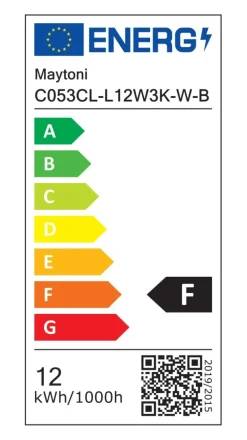 Sklep Kaja Oprawa podtynkowa, czarny kolor C053CL-L12W3K-W-B z serii FOCUS LED* Oprawy Podtynkowe