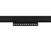 Sklep Kaja Oprawa, reflektor do szyny magnetycznej LED 12W TRM-79392-12W-3K-BK* Szynoprzewody Natynkowe