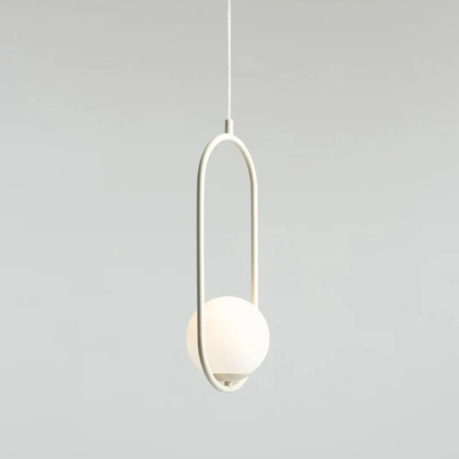 Sklep Kaja Owalna, kremowa lampa wisząca z kulą 1086G9 RIVA | Kaja Oświetlenie Zadzwońporabattel.783200183(8-16)/mailsklep@kaja.com.pl Discount