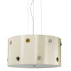 Sklep Kaja Ozdobna, beżowa lampa wisząca w stylu retro 67238 RONDO | Kaja Discount