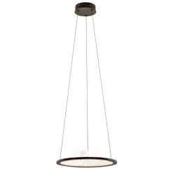 Sklep Kaja Ozdobna, brązowa lampa wisząca LED PND-58038-26W-3K BARET | Kaja Cheap