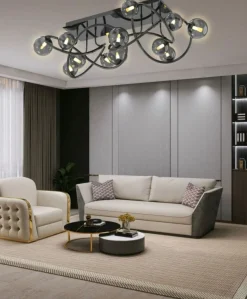 Sklep Kaja Ozdobna lampa sufitowa do salonu WF 9014-1205 NANCY | Kaja Store