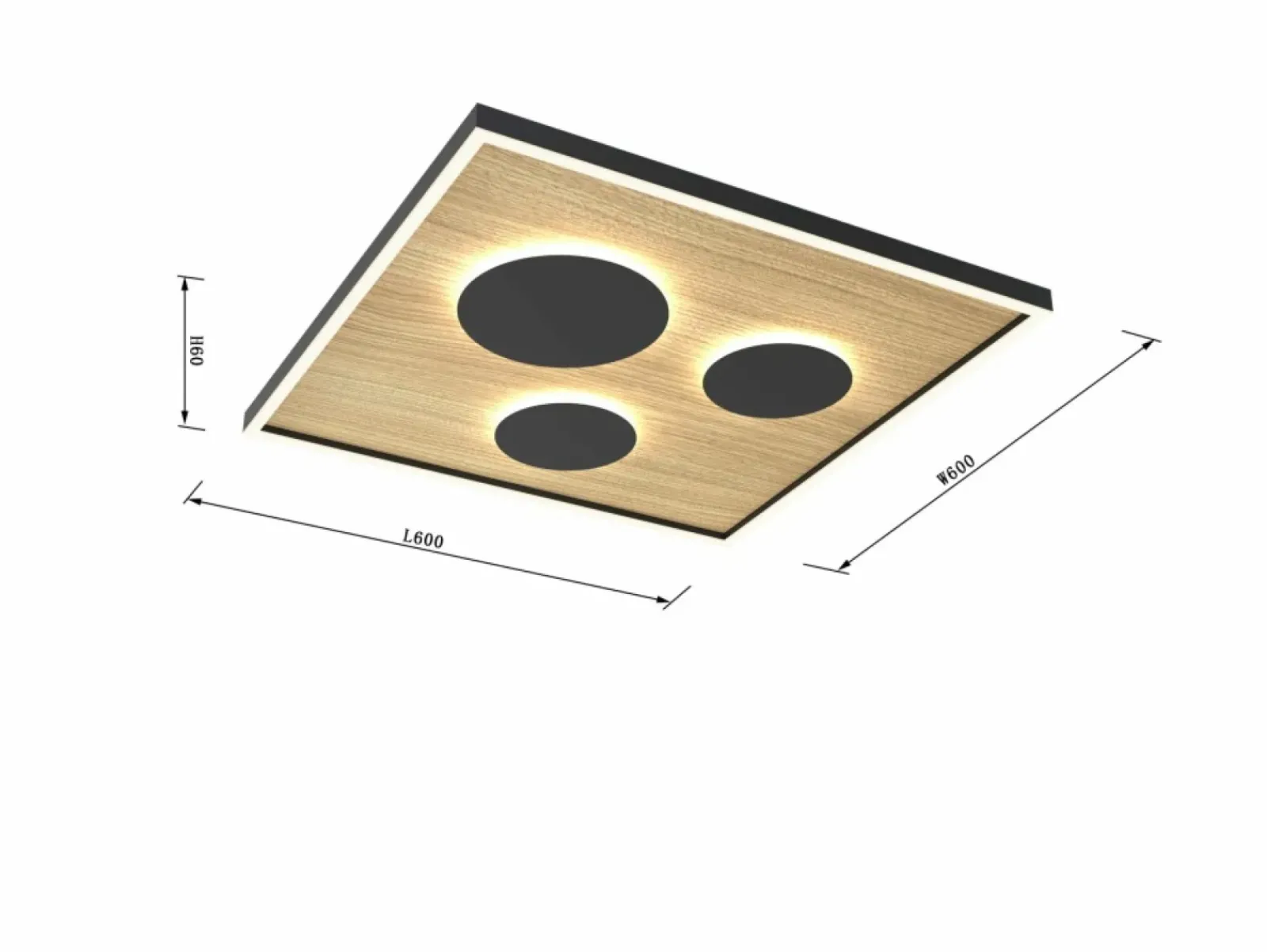 Sklep Kaja Ozdobna lampa sufitowa LED, plafon do holu WF 9012-306L DIJON | Kaja* Lampy Led|Plafony Nowoczesne