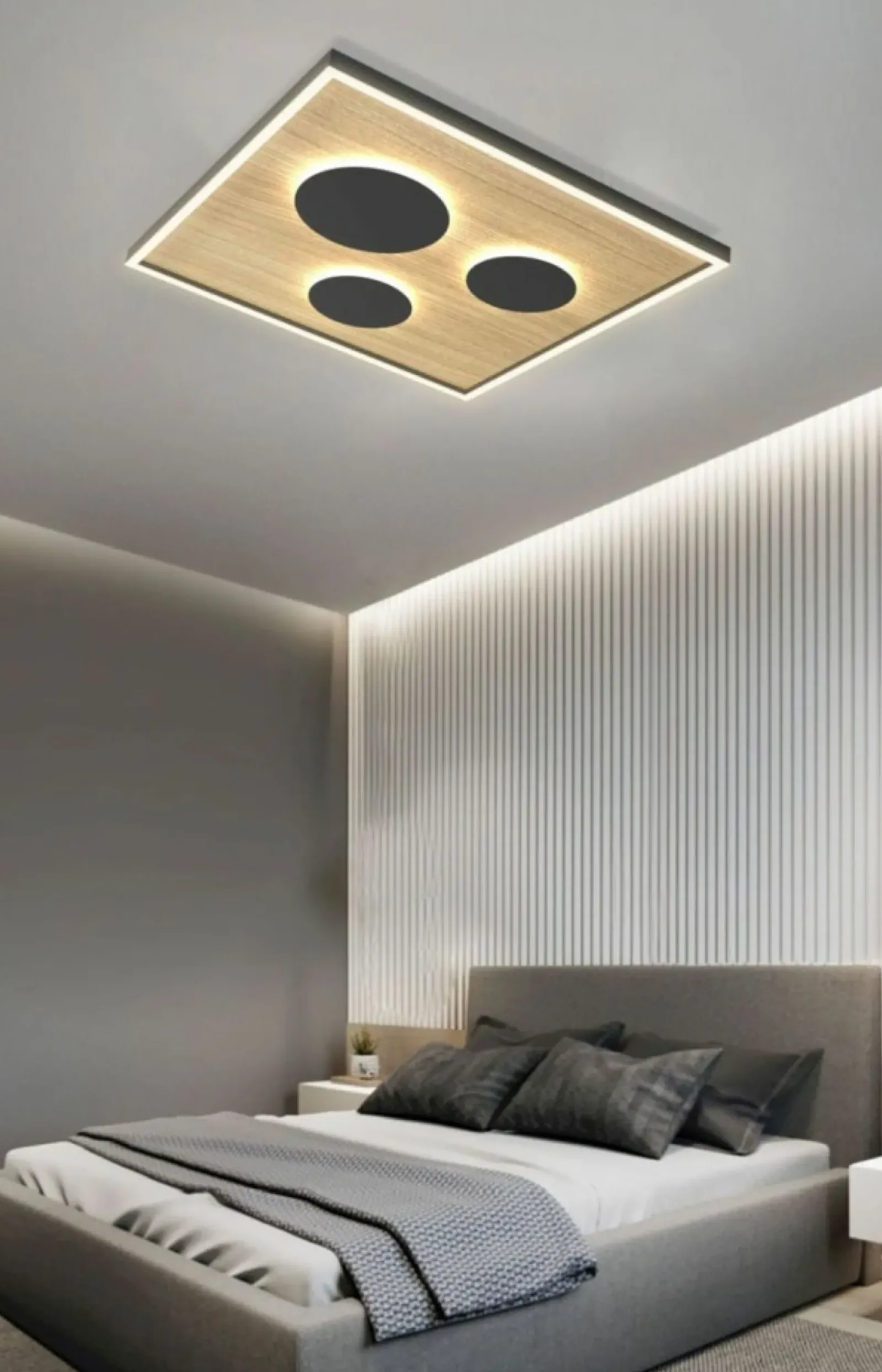 Sklep Kaja Ozdobna lampa sufitowa LED, plafon do holu WF 9012-306L DIJON | Kaja* Lampy Led|Plafony Nowoczesne