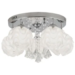 Sklep Kaja Ozdobna lampa sufitowa z kryształkami LP-119/5C SADA | Kaja Outlet