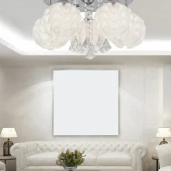 Sklep Kaja Ozdobna lampa sufitowa z kryształkami LP-119/5C SADA | Kaja Outlet