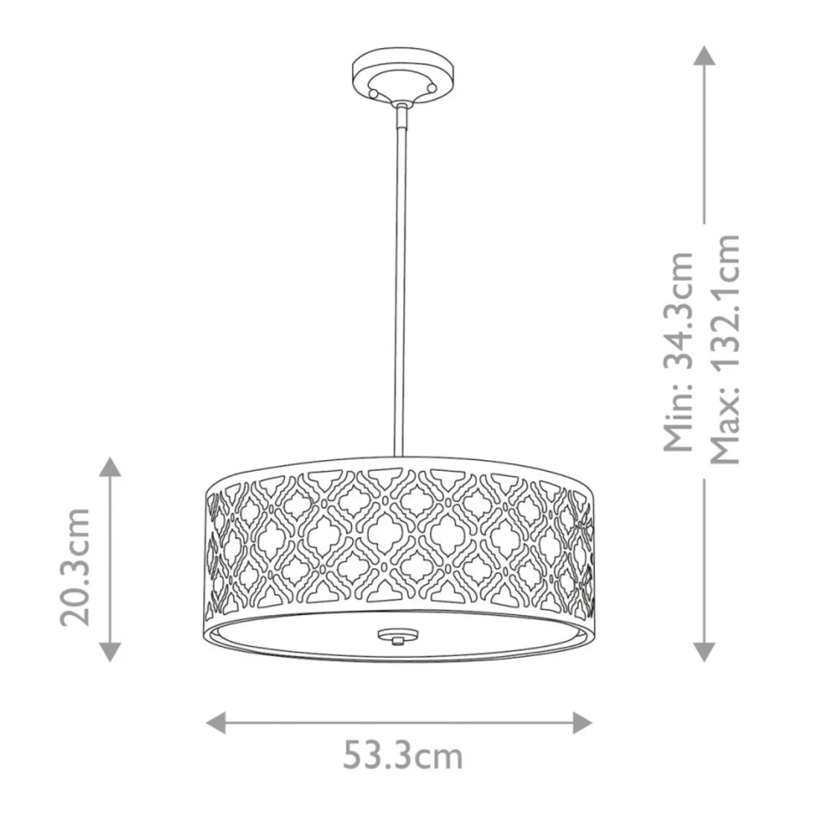 Sklep Kaja Ozdobna lampa wisząca do jadalni GN-ARABELLA-P-L z serii ARABELLA postarzanezłoto Cheap