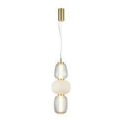 Sklep Kaja Ozdobna lampa wisząca LED, różne klosze PND-98374-28W-GD ERIS | Kaja Cheap