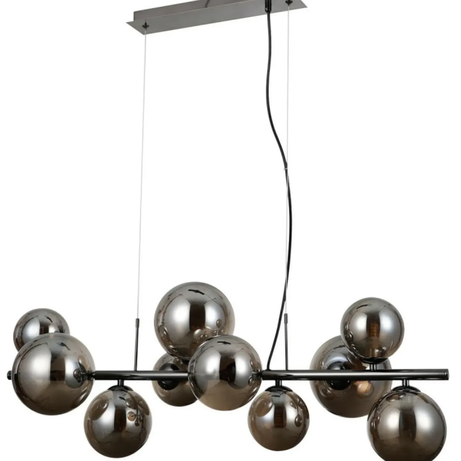 Sklep Kaja Ozdobna lampa wisząca nad stół PND-406007-10A-BCR z serii CANELLO Clearance