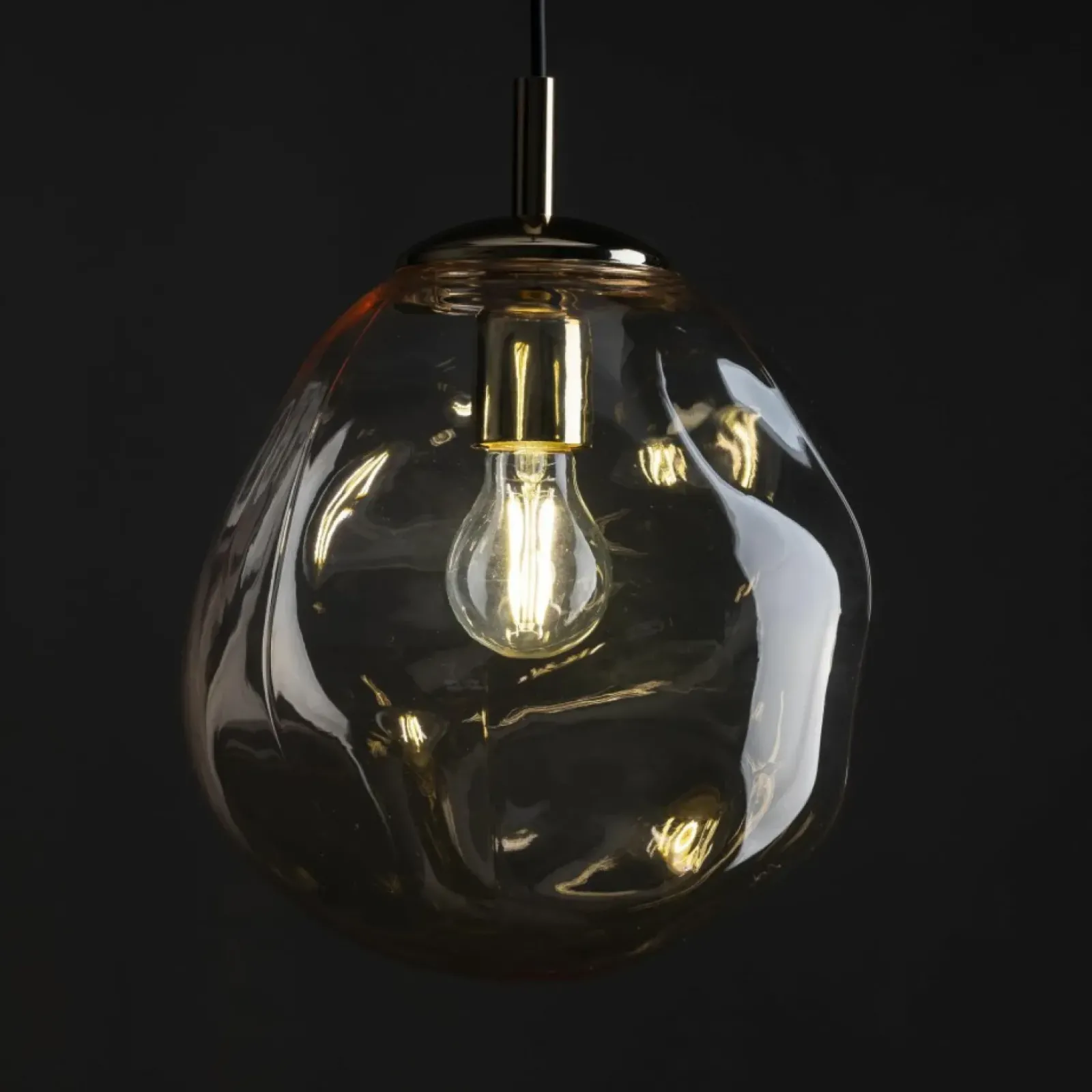 Sklep Kaja Ozdobna lampa wisząca, nieregularny klosz TK 10083 SOL MINI | Kaja Outlet