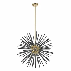 Sklep Kaja Ozdobna lampa wisząca z rurkami P0491-09C-F7BC URCHIN | Kaja Cheap