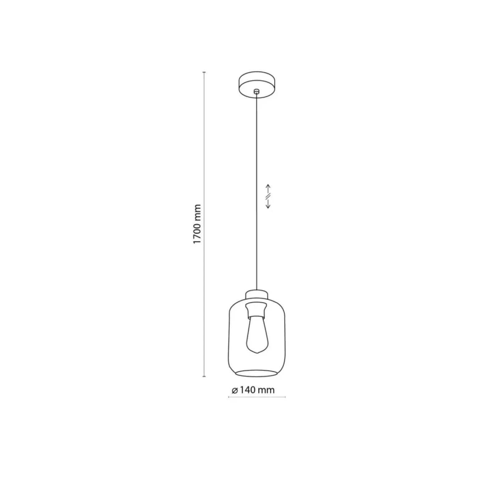 Sklep Kaja Ozdobna lampa wisząca z zielonym kloszem TK 6696 z serii MARCO | Kaja Store