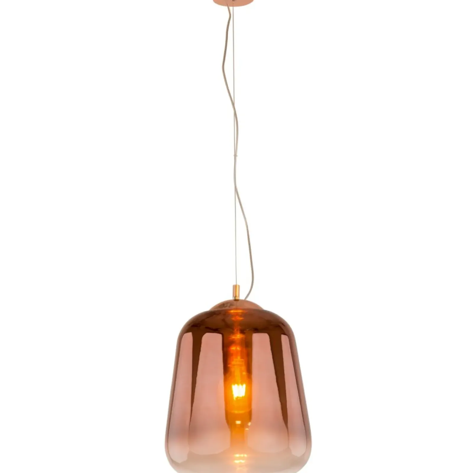 Sklep Kaja Ozdobna lampa z miedzianym kloszem MD-1712-3 LANILA | Kaja Oświetlenie Shop