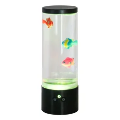 Sklep Kaja Ozdobna lampka stołowa z rybkami ZM 87946 AQUA | Kaja Oświetlenie* Lampy Led|Nowoczesne Lampki Stołowe