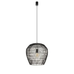Sklep Kaja Ozdobna, pleciona lampa wisząca do sypialni 11166 HAITI | Kaja Flash Sale