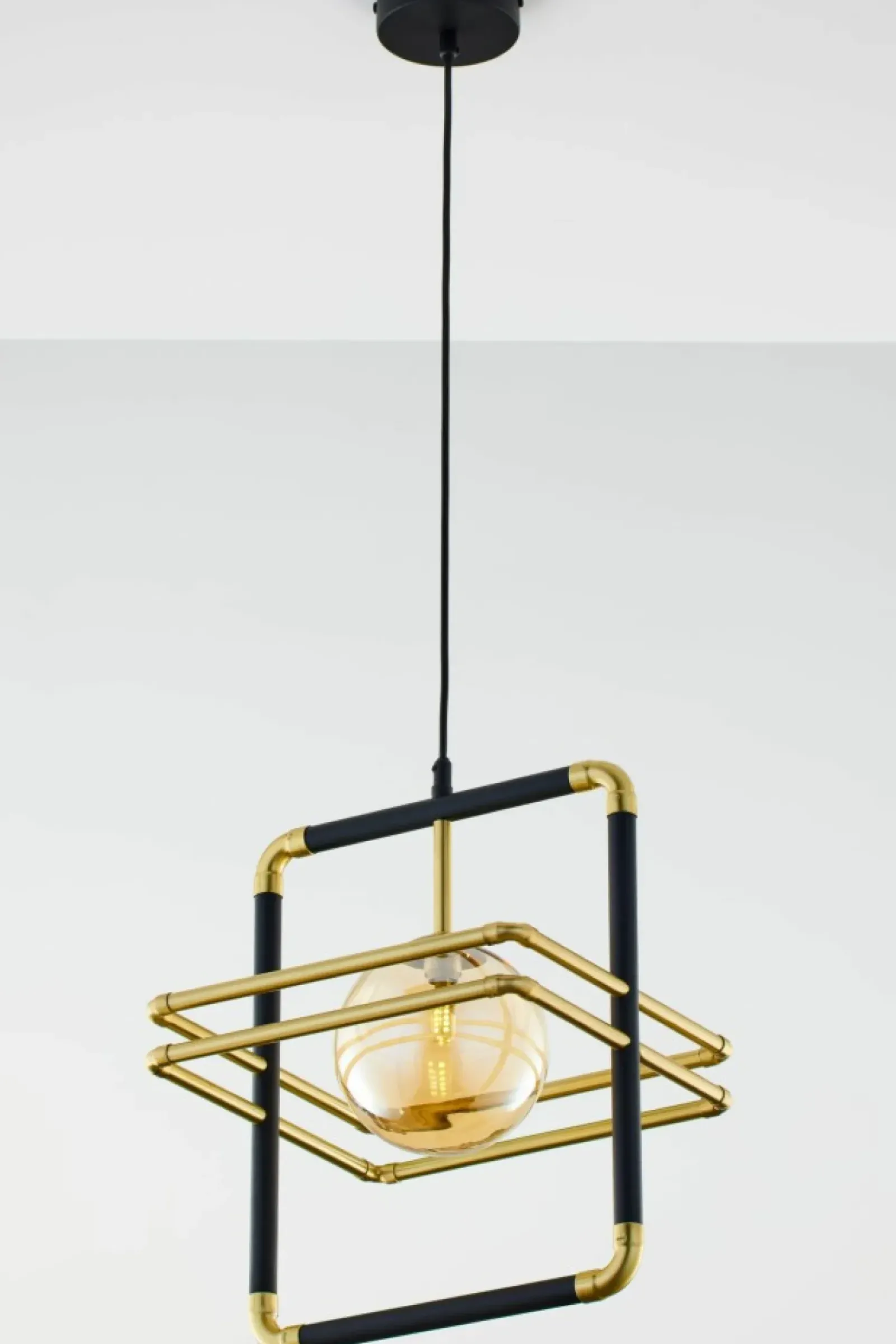 Sklep Kaja Ozdobna, pojedyncza lampa wisząca JUP 2025 FR 1 CZ/MS BU z serii FIO Best Sale