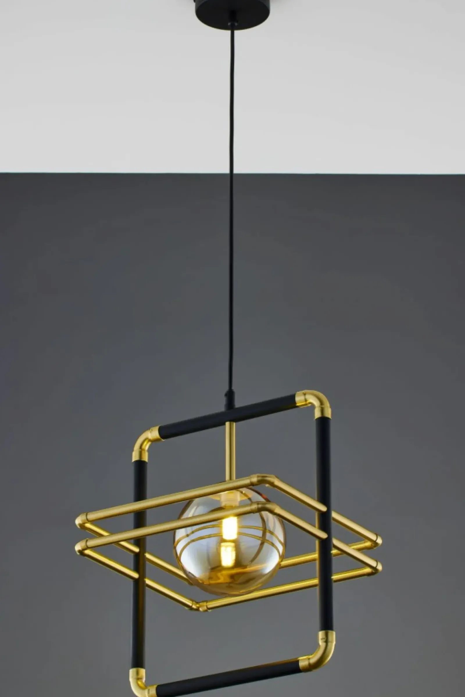 Sklep Kaja Ozdobna, pojedyncza lampa wisząca JUP 2025 FR 1 CZ/MS BU z serii FIO Best Sale