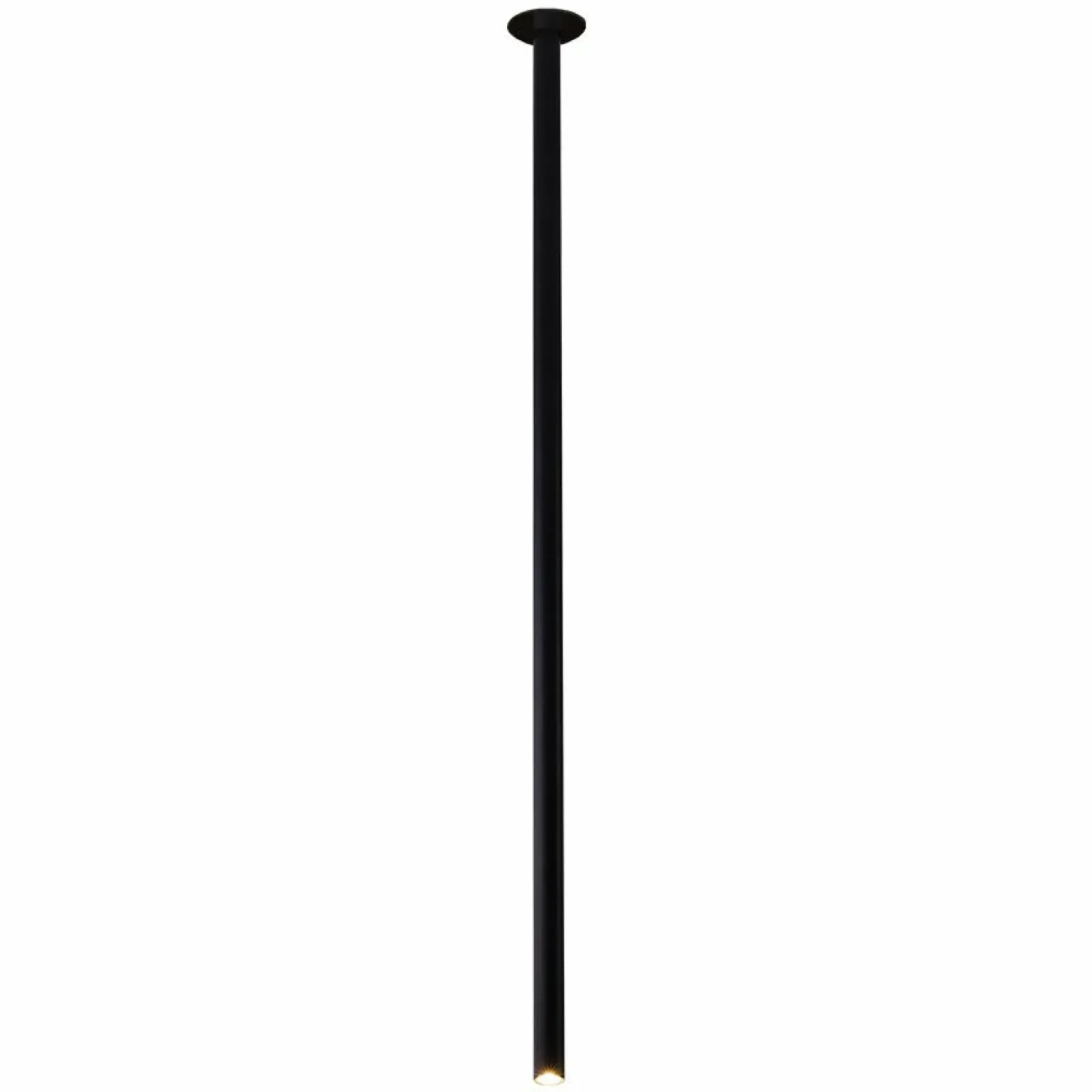 Sklep Kaja Ozdobna, punktowa tuba - czarny mat 130cm ANT 9123 ALHA T | Kaja* Oprawy Podtynkowe