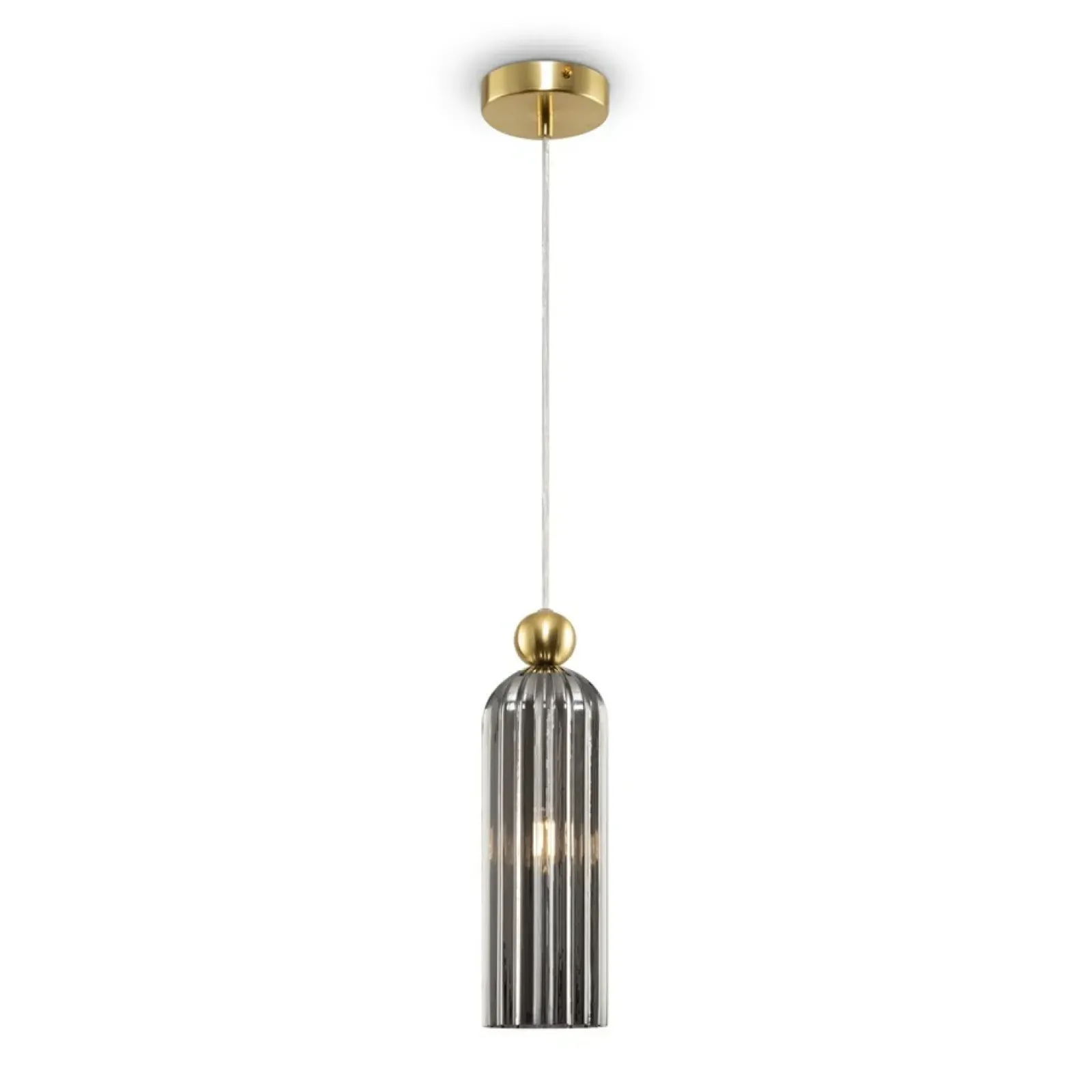 Sklep Kaja Ozdobna, ryflowana lampa wisząca do kuchni MOD302PL-01GR z serii ANTIC New