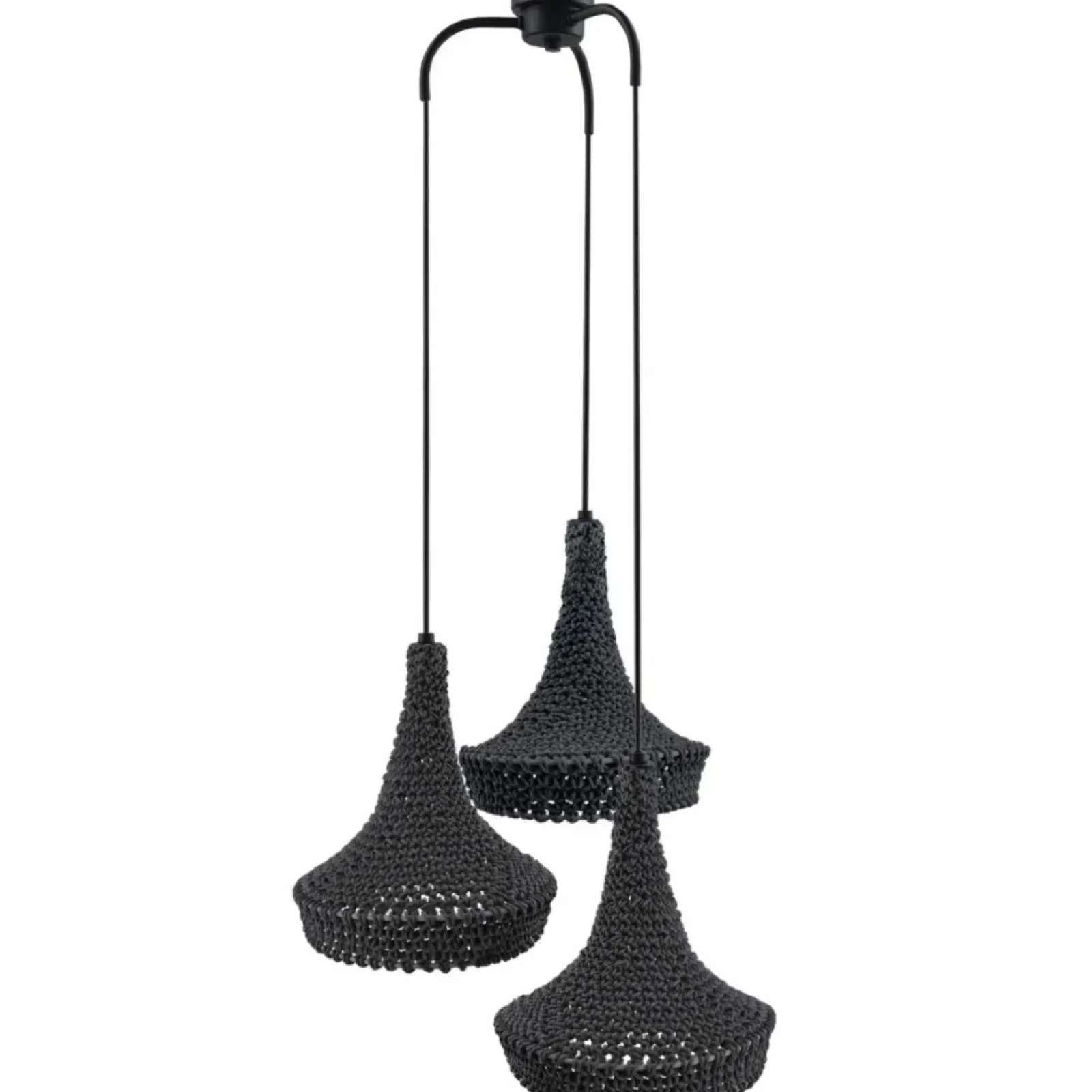 Sklep Kaja Ozdobna, szara lampa wisząca do salonu ANT 5183 MAHAKA | Kaja Shop