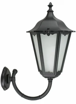Sklep Kaja Ozdobna, tradycyjna lampa zewnętrzna K 3012/1/BD g z serii RETRO MAXI | Kaja Ośw* Kinkiety Ogrodowe