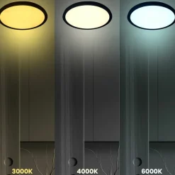 Sklep Kaja Płaska lampa sufitowa LED 3000K - 6000K ⌀60cm ML0442 MAQ | Kaja* Lampy Led|Plafony Klasyczne